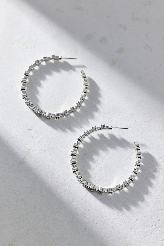 Carolina Cubic Zirconia Hoop Earring #1