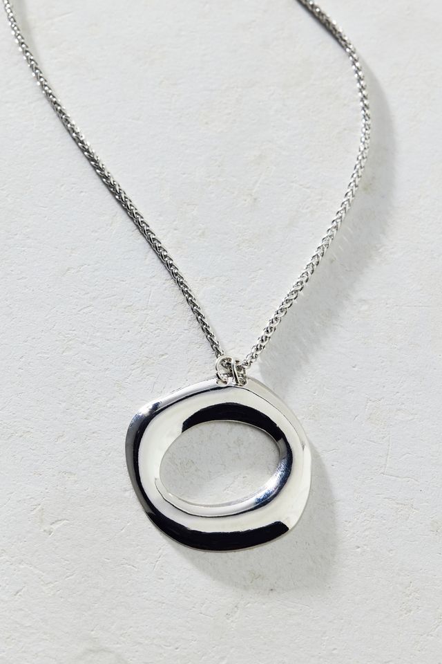 These Days Molten Metal Pendant Necklace #1