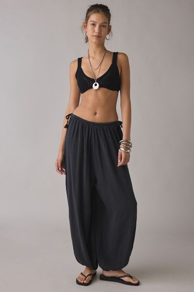 Out From Under Golden Hour Side-Tie Balloon Pants