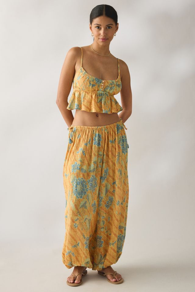 Out From Under Golden Hour Side-Tie Balloon Pants #4