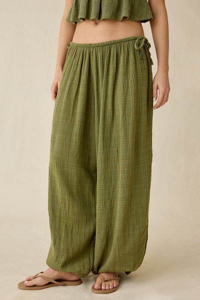 Out From Under Golden Hour Side-Tie Balloon Pants #1
