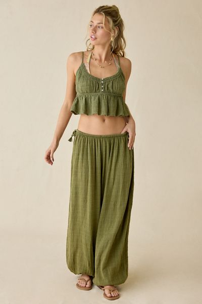 Out From Under Golden Hour Side-Tie Balloon Pants