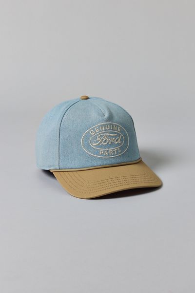 Casquette en denim avec logo Ford American Needle