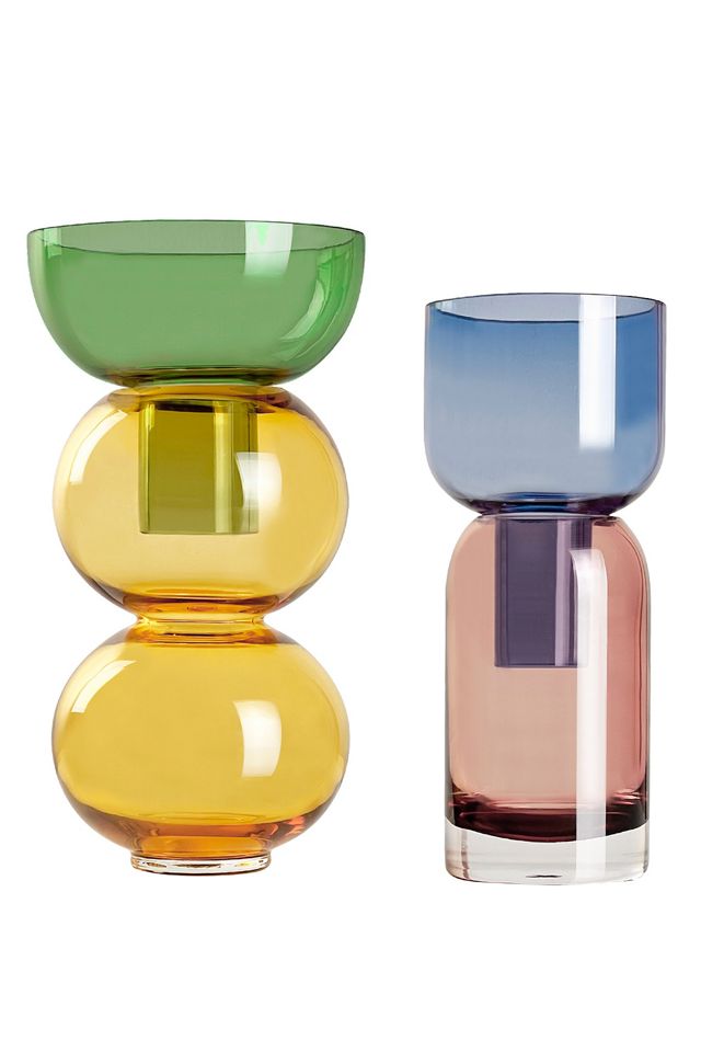 Cloudnola Glass Fusion Flip Vase Set #1