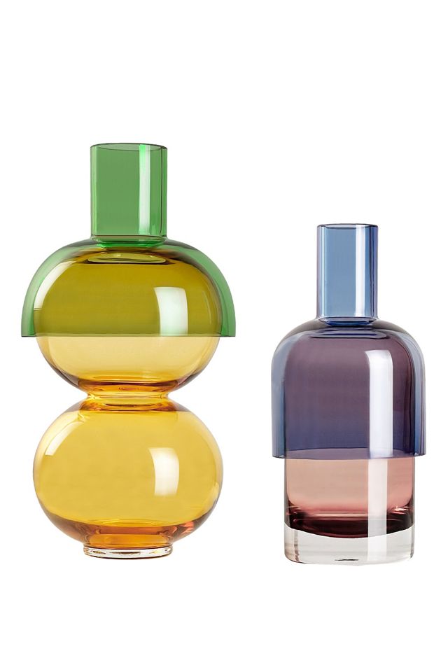Cloudnola Glass Fusion Flip Vase Set #2
