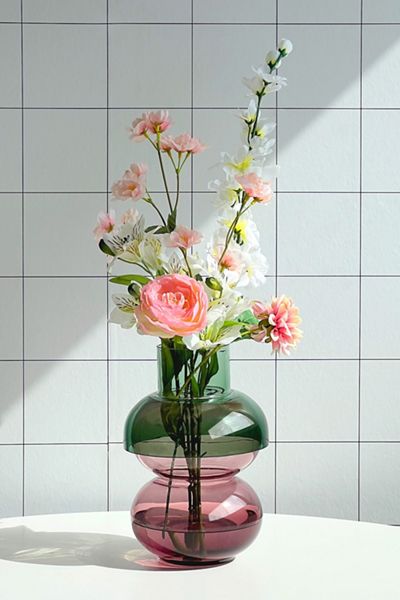 Cloudnola Glass Fusion Flip Vase