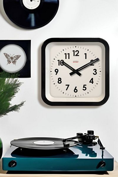Cloudnola The Big Railway Square Wall & Desk Clock