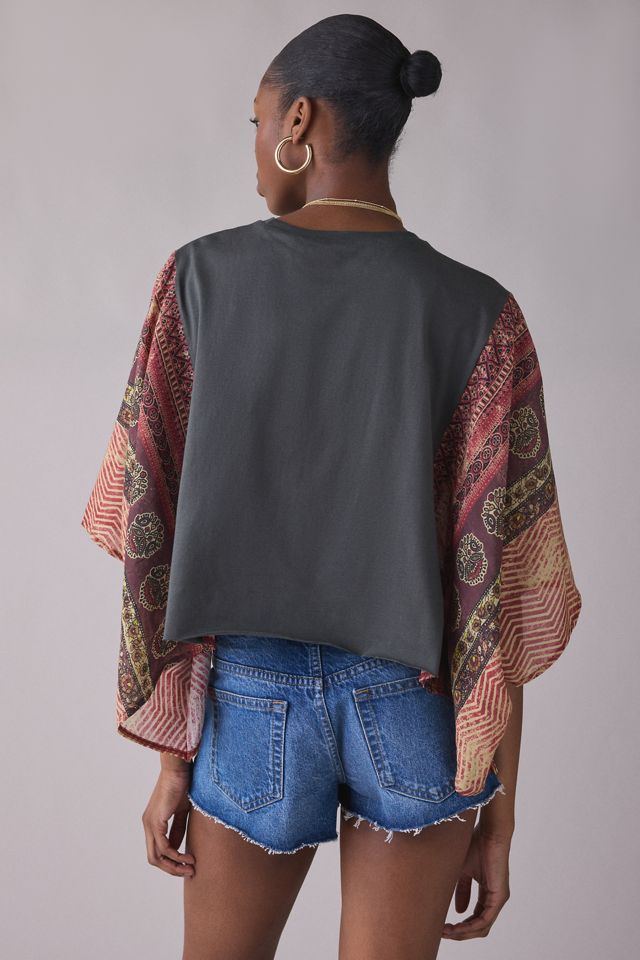 BDG Bad Behavior Graphic Spliced Oversized Tee #2