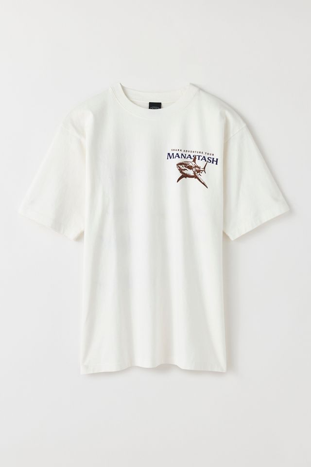 T-shirt graphique Shark Manastash #1