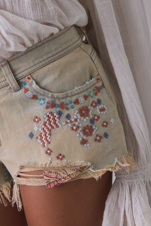 BDG Jenni Low-Rise Denim Micro Shorts #2