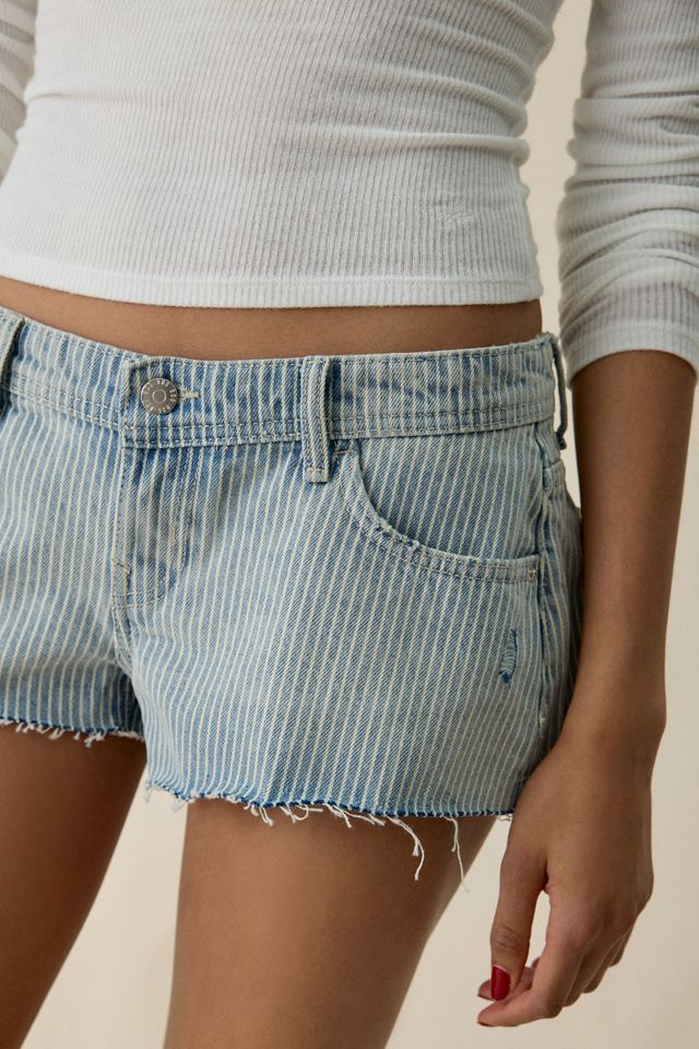 BDG Jenni Low-Rise Denim Micro Shorts #2