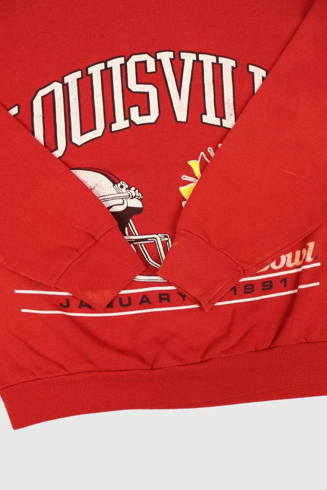 Vintage Louisville 1991 Sunkist Fiesta Bowl Crewneck #3