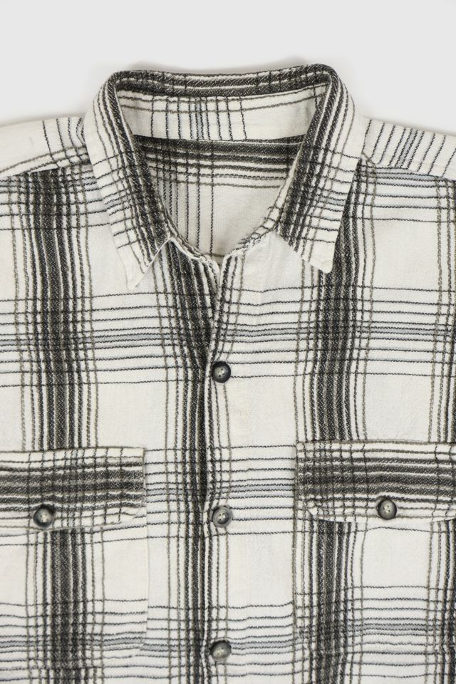Vintage Sleeveless Plaid Button-Down Shirt #2