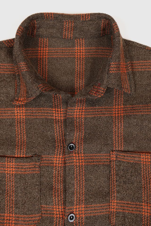 Vintage Plaid Button-Down Shirt #2