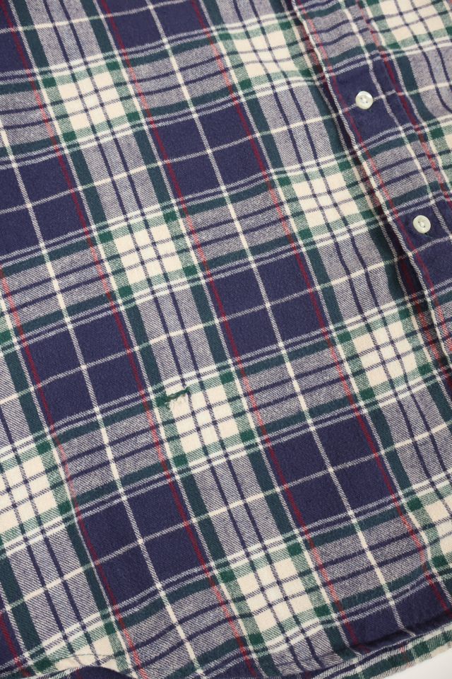 Vintage L.L. Bean Plaid Button-Down Shirt #3