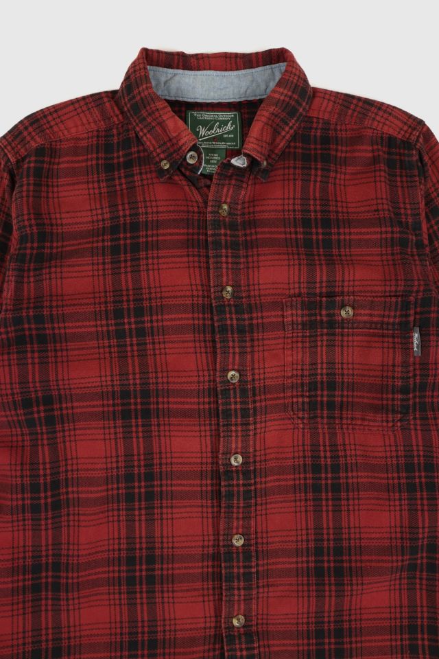 Vintage Woolrich Plaid Button-Down Shirt #1