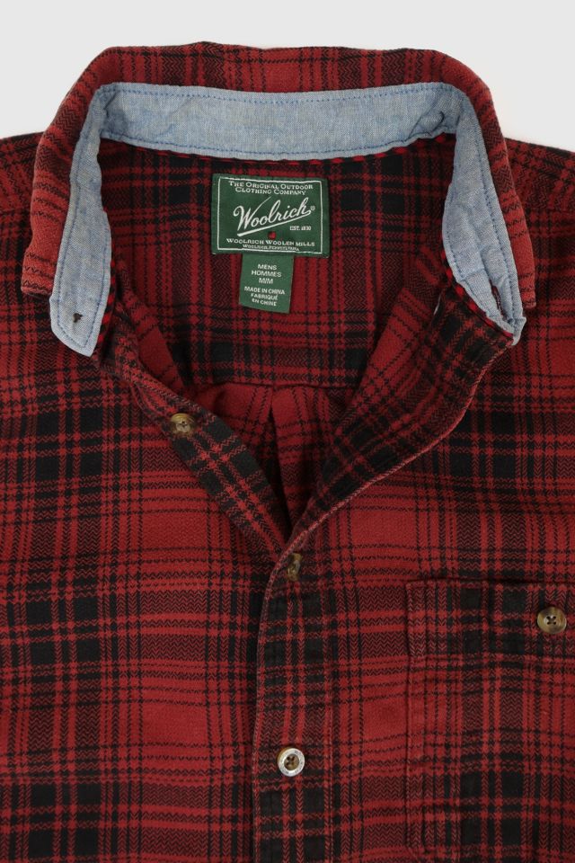 Vintage Woolrich Plaid Button-Down Shirt #2