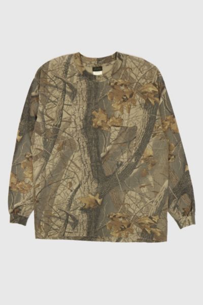 Vintage Camo Long Sleeve Tee