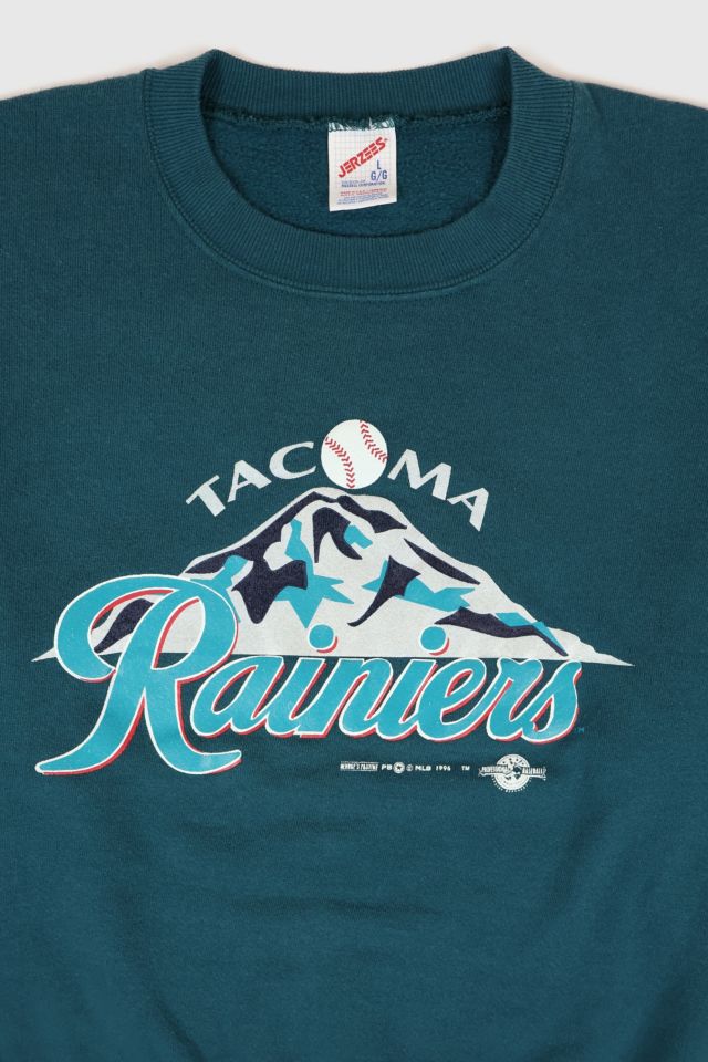 Vintage Tacoma Rainers Baseball Crewneck #1