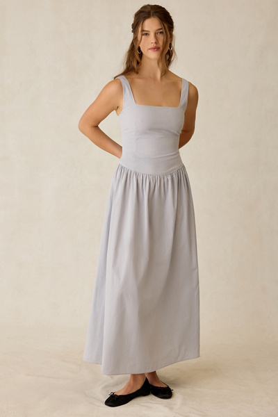 Glamorous Tie-Back Corset Maxi Dress