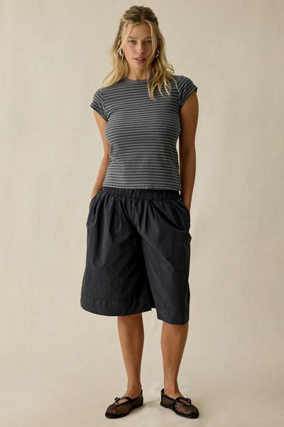 BDG Sand Dune Cotton Baggy Long Shorts