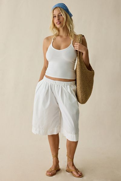 BDG Sand Dune Cotton Baggy Long Shorts