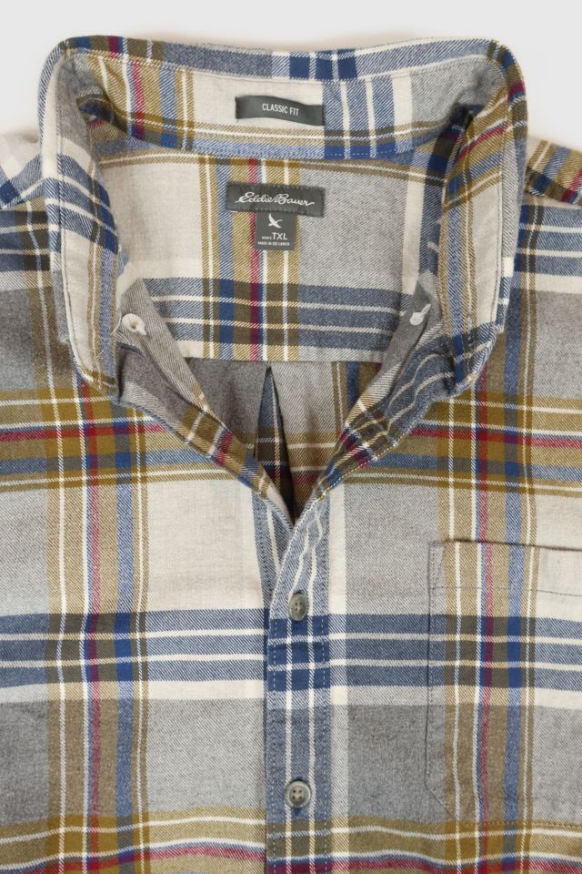 Vintage Eddie Bauer Plaid Button-Down Shirt #2