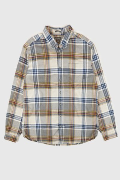 Vintage Eddie Bauer Plaid Button-Down Shirt