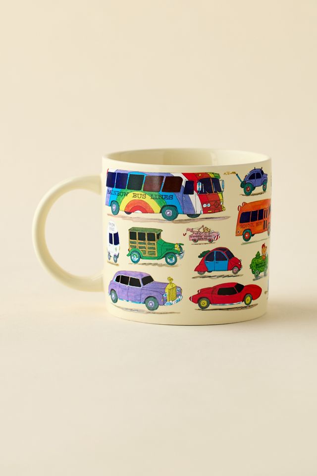 Richard Scarry Cars & Trucks Ceramic Mug #1