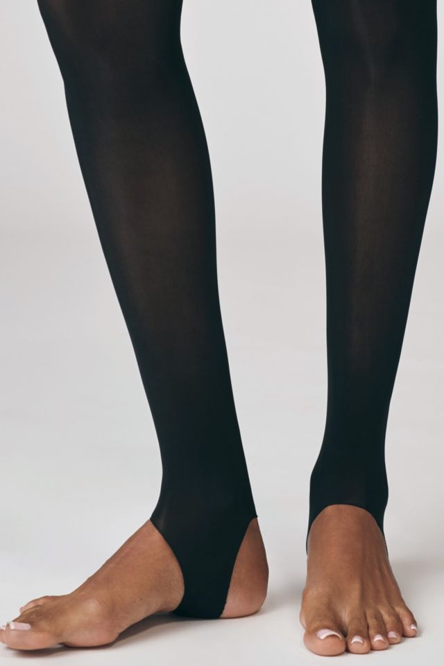 LECHERY® Lustrous Silky Shiny 40 Denier Stirrup Tights #2
