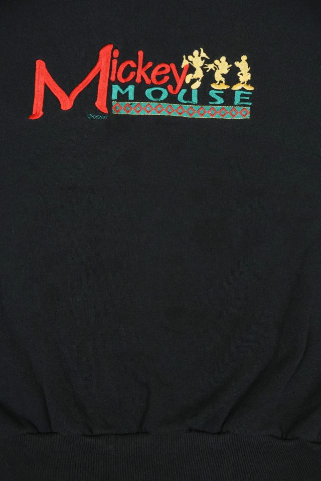 Vintage Embroidered Mickey Mouse Crewneck #3