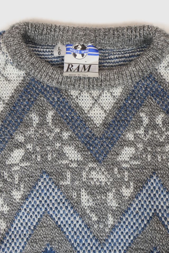 Vintage Geometric Sweater #3