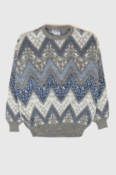 Vintage Geometric Sweater