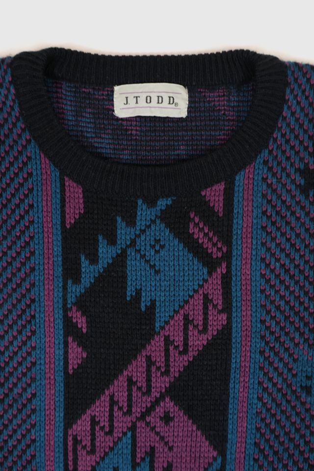Vintage Geometric Sweater #2