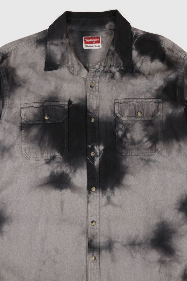 Vintage Wrangler Tie-Dye Button-Down Shirt #2