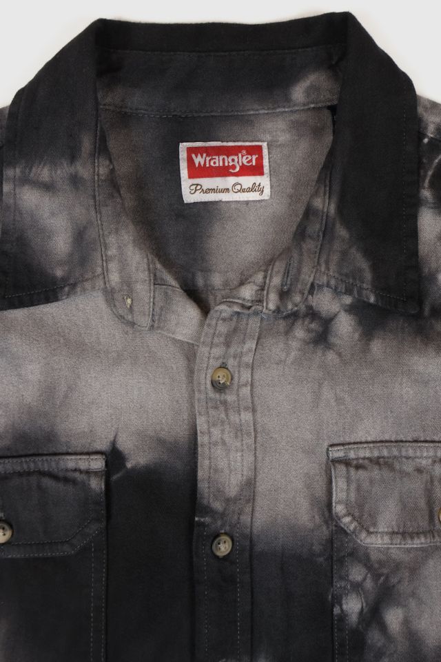 Vintage Wrangler Tie-Dye Button-Down Shirt #3