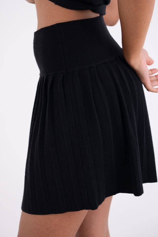 Amy Lynn Clemmie Pleated Flare Mini Skirt #1