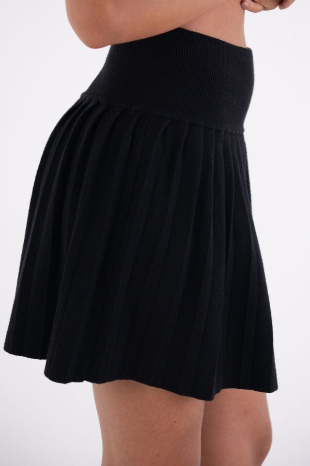 Amy Lynn Clemmie Pleated Flare Mini Skirt #2