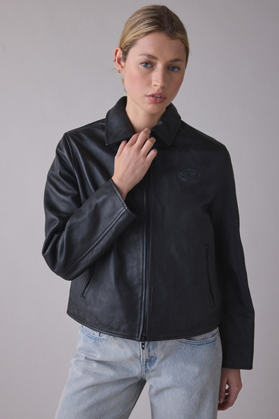 Diesel-L-Amar-Fem-S2 Leather Jacket