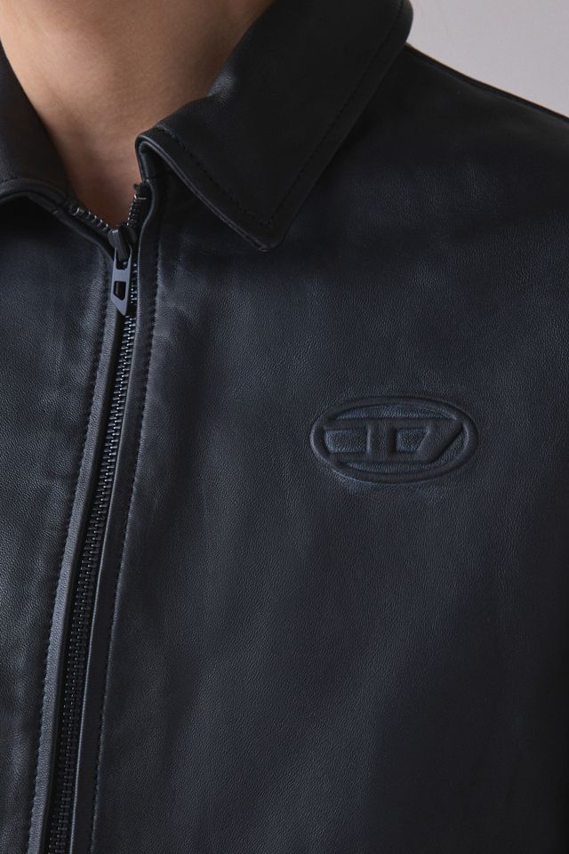 Diesel-L-Amar-Fem-S2 Leather Jacket #2
