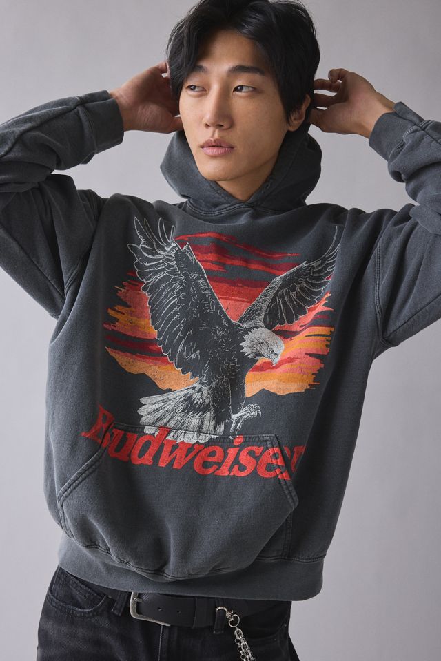 Budweiser Eagle Graphic Hoodie Sweatshirt #1