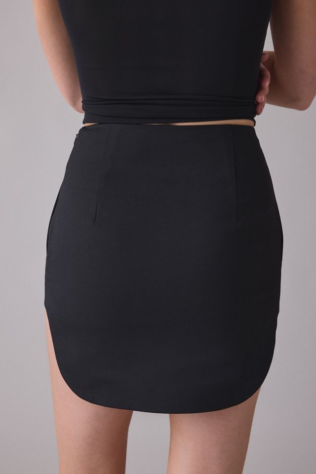 Diesel O-Liverly Wool Blend Mini Skirt #1
