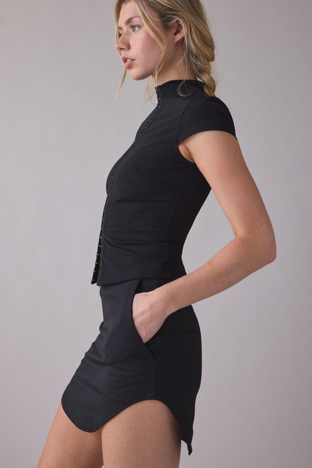Diesel O-Liverly Wool Blend Mini Skirt #3