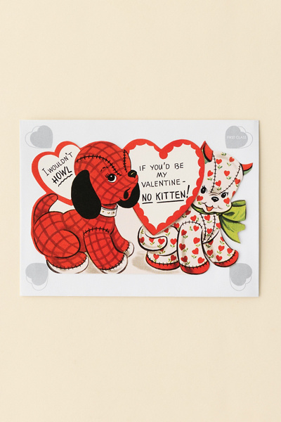 Laughing Elephant Retro Valentine’s Day Card Set