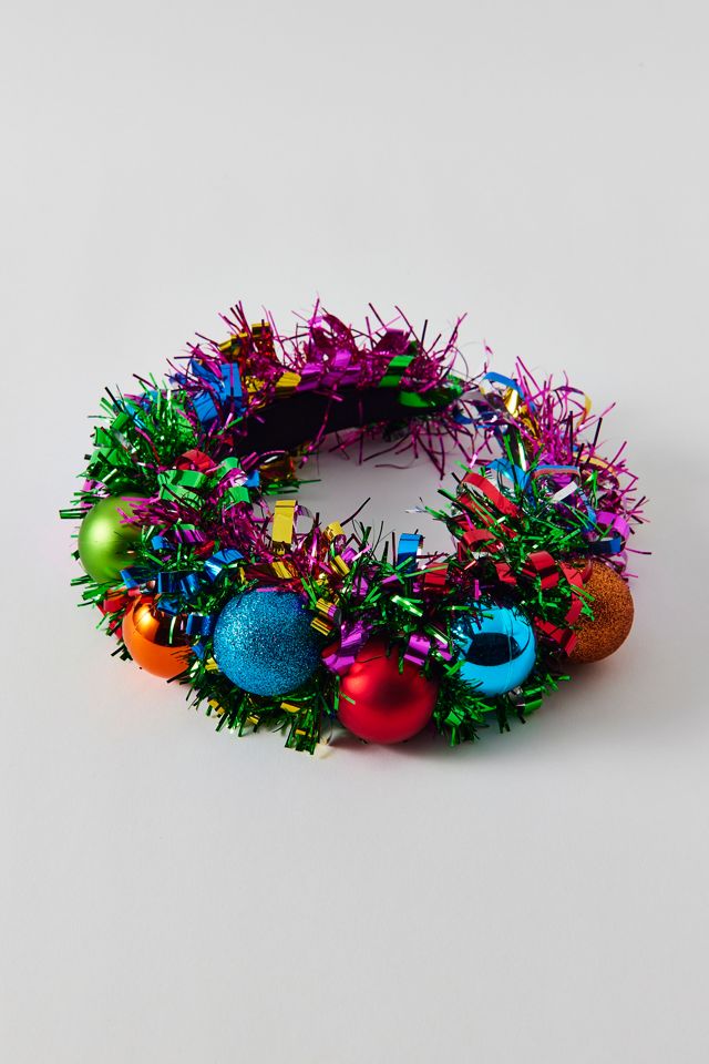 Holiday Tinsel Headband #1