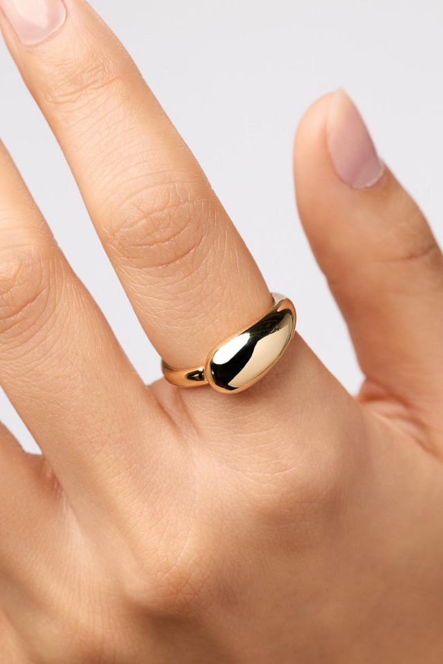 Ana Luisa Bexley Gold Band Ring #1