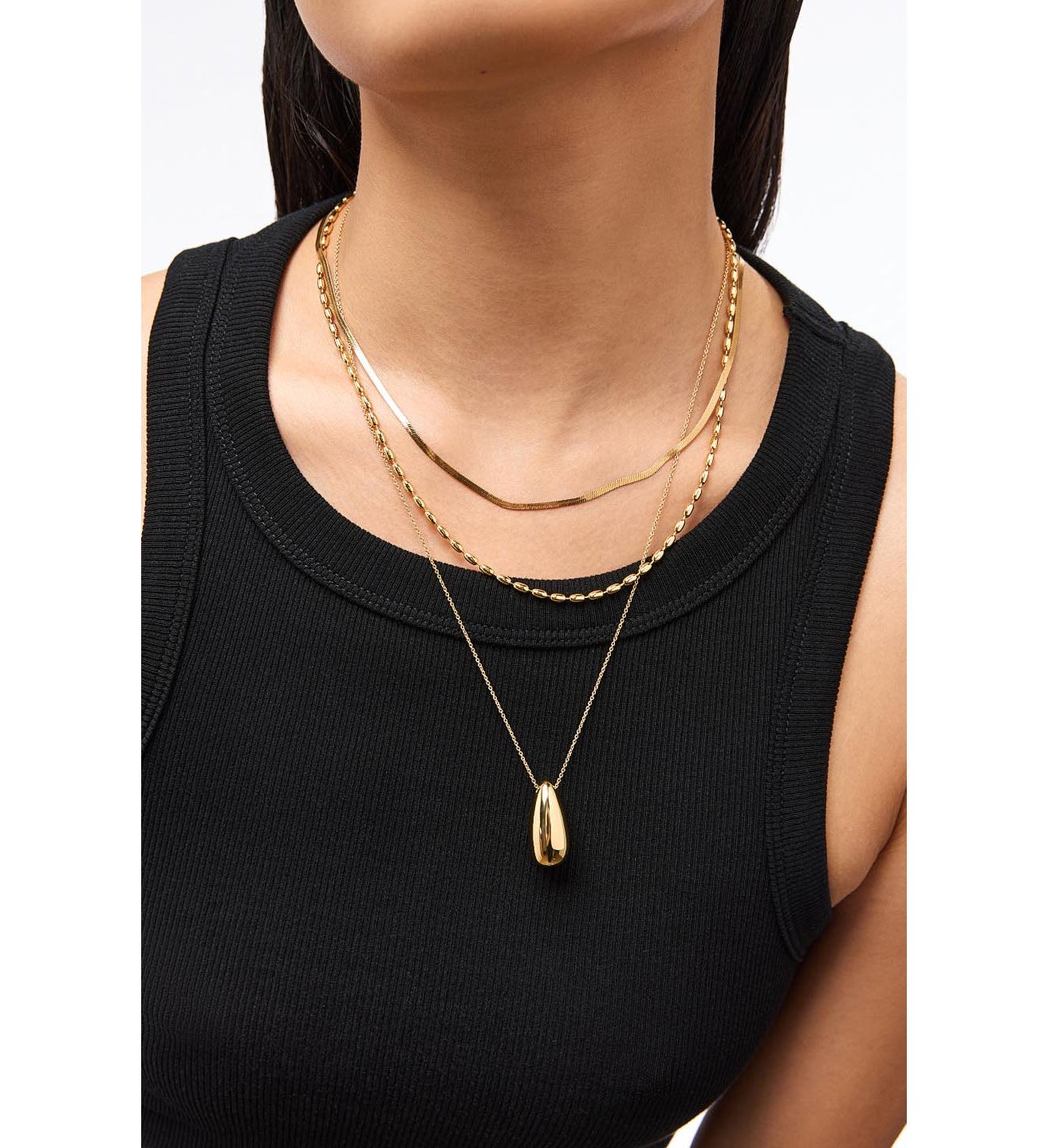 Ana Luisa Soren Gold Pendant Necklace