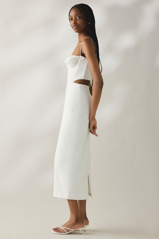 Bardot Martini Cutout Corset Midi Dress #2