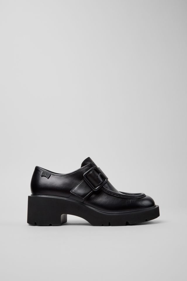 Camper Milah Leather Monk-Strap Shoe #1