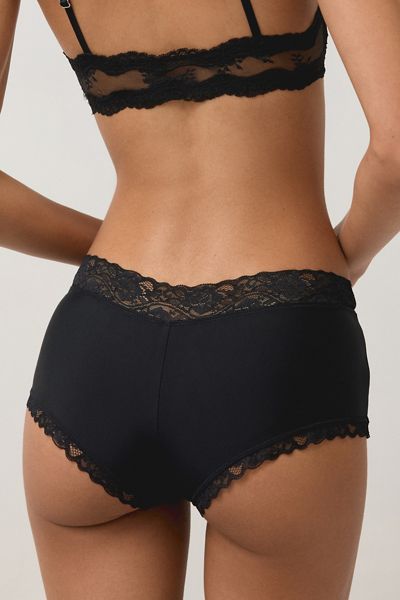 Out From Under Afterglow Lace Trim Boyshort Underwear